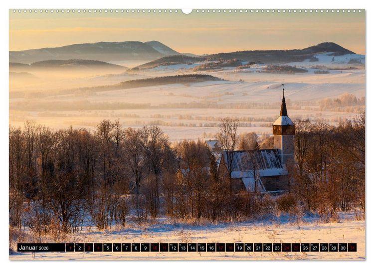 Produktbild: Sudeten Niederschlesien (hochwertiger Premium Wandkalender 2026 DIN A2 quer), Kunstdruck in Hochglanz