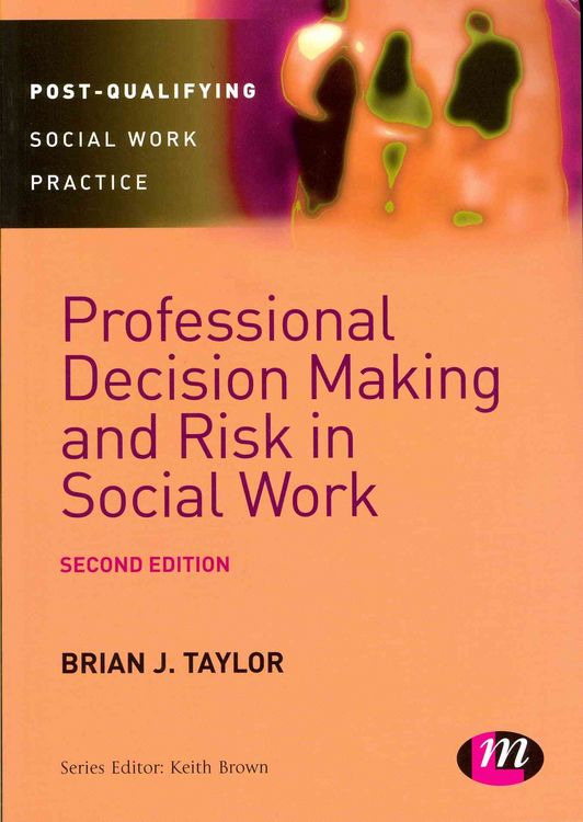 Produktbild: Taylor, B: Professional Decision Making and Risk in Social W