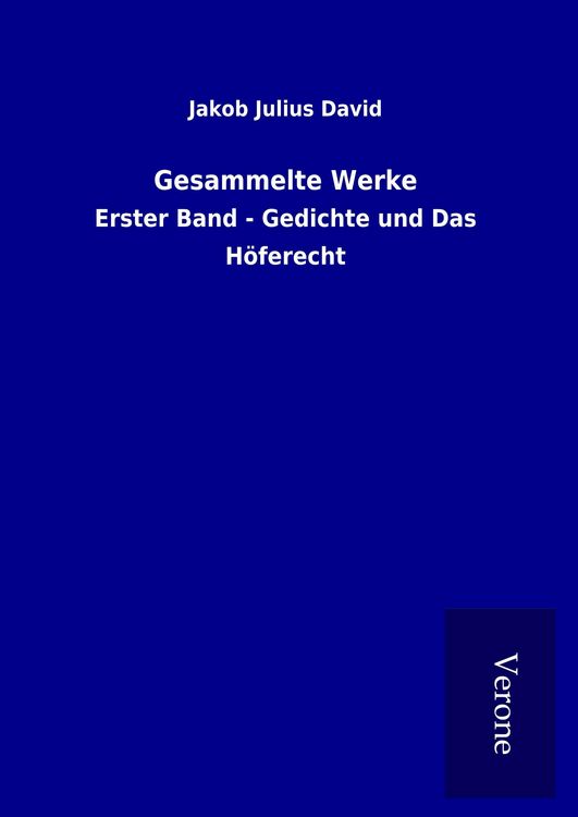 Produktbild: Gesammelte Werke