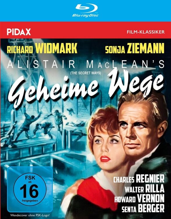 Produktbild: Alistair MacLean: Geheime Wege (The Secret Ways) / Packender Spionage-Thriller mit Starbesetzung (Pidax Film-Klassiker)