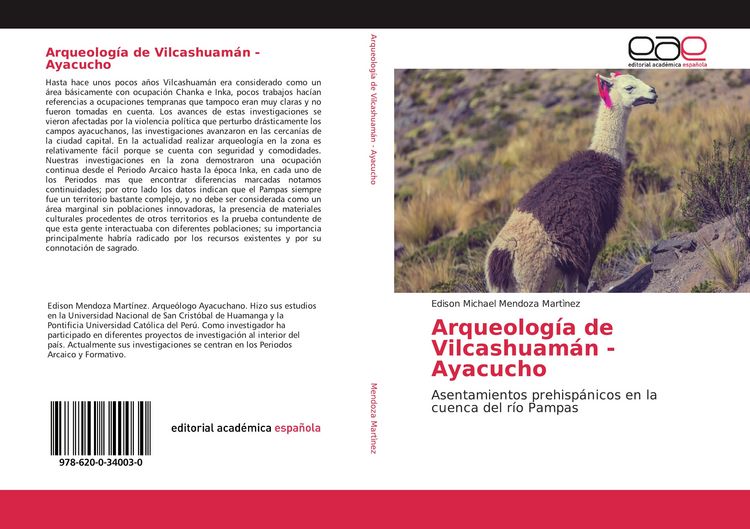 Produktbild: Arqueolog&iacute;a de Vilcashuam&aacute;n - Ayacucho