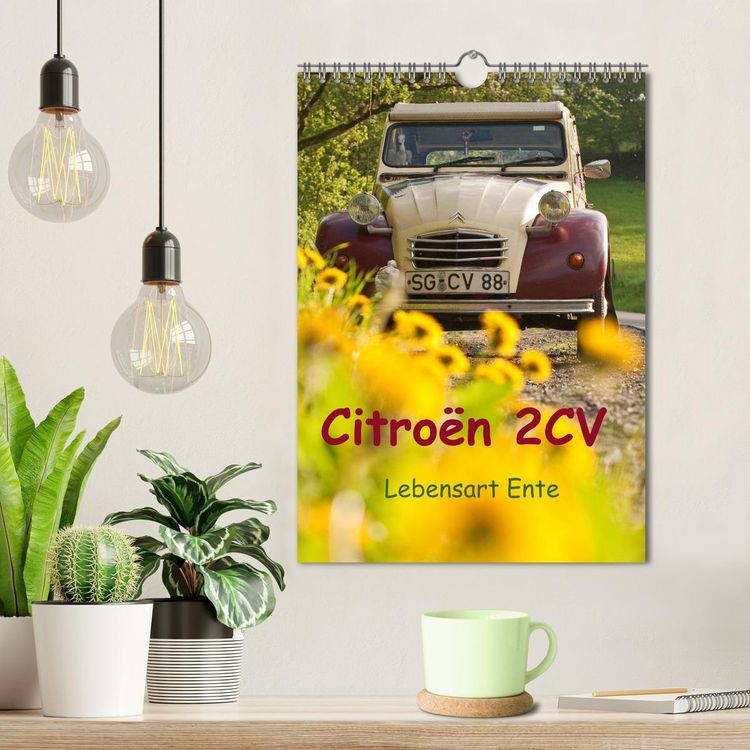 Produktbild: Citro&euml;n 2CV - Lebensart Ente (Wandkalender 2025 DIN A4 hoch), CALVENDO Monatskalender