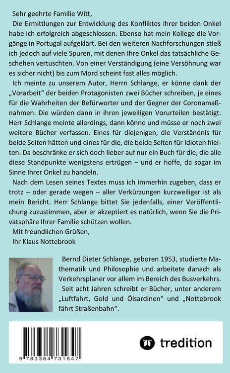 Produktbild: Die Zwietracht in der Coronazeit. Roman &uuml;ber die Konflikte der Coronazeit und die M&ouml;glichkeiten der Vers&ouml;hnung