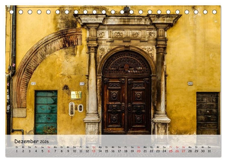 Produktbild: Bezauberndes Lucca (Tischkalender 2026 DIN A5 quer), CALVENDO Monatskalender