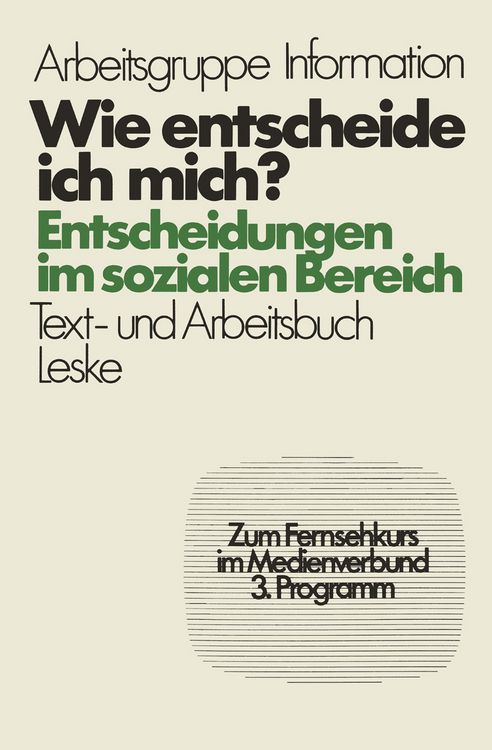 Produktbild: Wie entscheide ich mich?