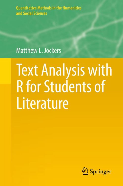 Produktbild: Text Analysis with R for Students of Literature