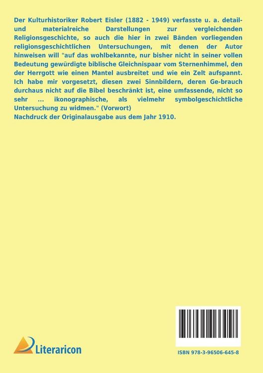 Produktbild: Weltenmantel und Himmelszelt