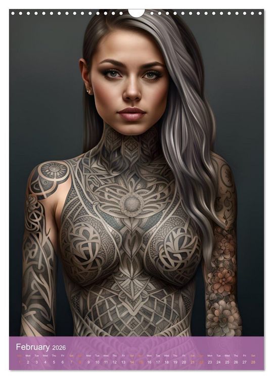 Produktbild: Inked Visions (Wall Calendar 2026 DIN A3 portrait), CALVENDO 12 Month Wall Calendar