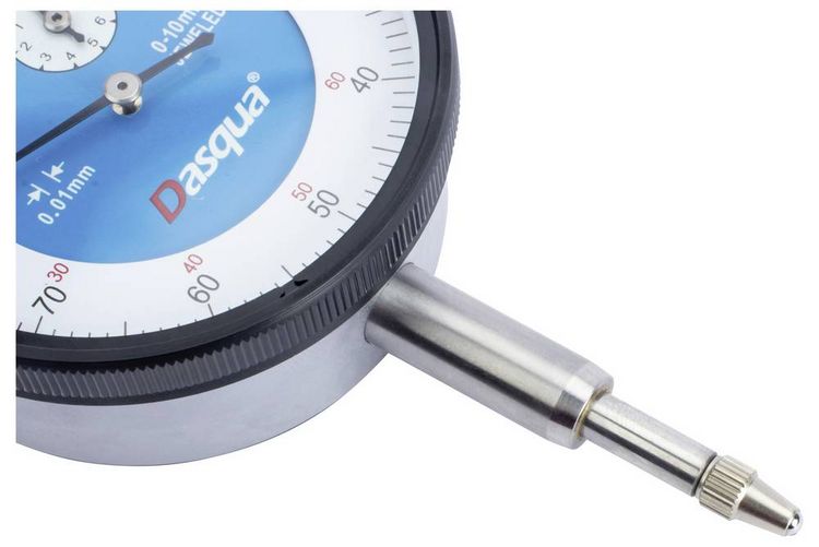 Produktbild: Dasqua 5111-0000 Messuhr mit Kontrollma&szlig; 10mm Ablesung: 0.01mm