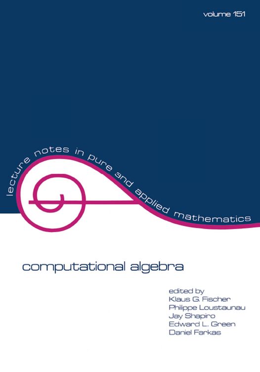 Produktbild: Computational Algebra