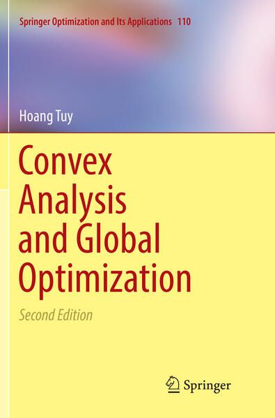 Produktbild: Convex Analysis and Global Optimization