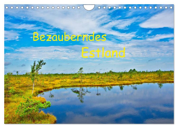 Produktbild: Bezauberndes Estland (Wandkalender 2026 DIN A4 quer), CALVENDO Monatskalender