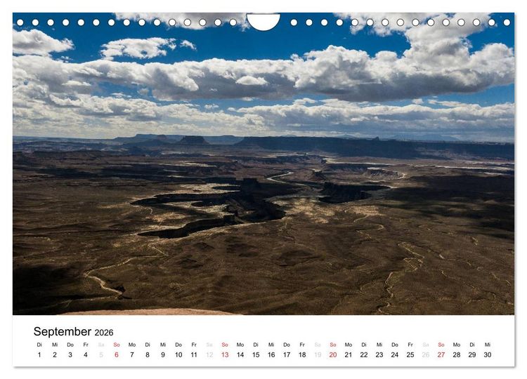 Produktbild: Nationalparks in Utah (Wandkalender 2026 DIN A4 quer), CALVENDO Monatskalender