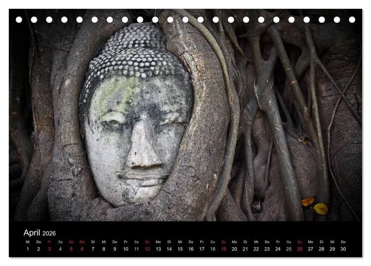 Produktbild: Tropenparadies Thailand 2026 (Tischkalender 2026 DIN A5 quer), CALVENDO Monatskalender