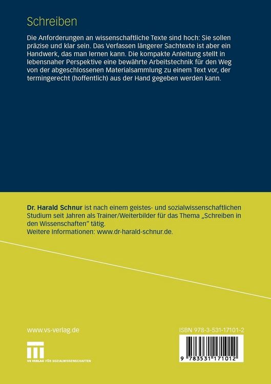 Produktbild: Schreiben