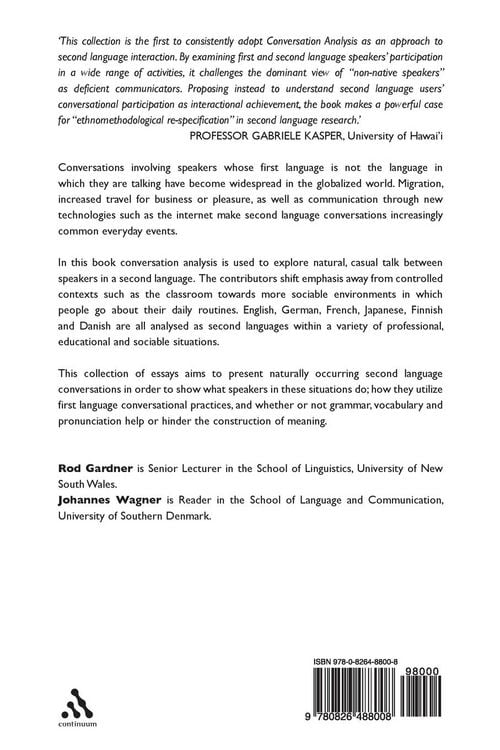 Produktbild: Second Language Conversations
