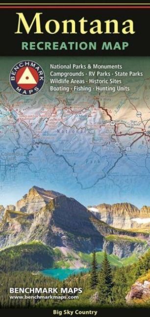 Produktbild: Montana Recreation Map