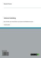 Produktbild: Johannes Gutenberg
