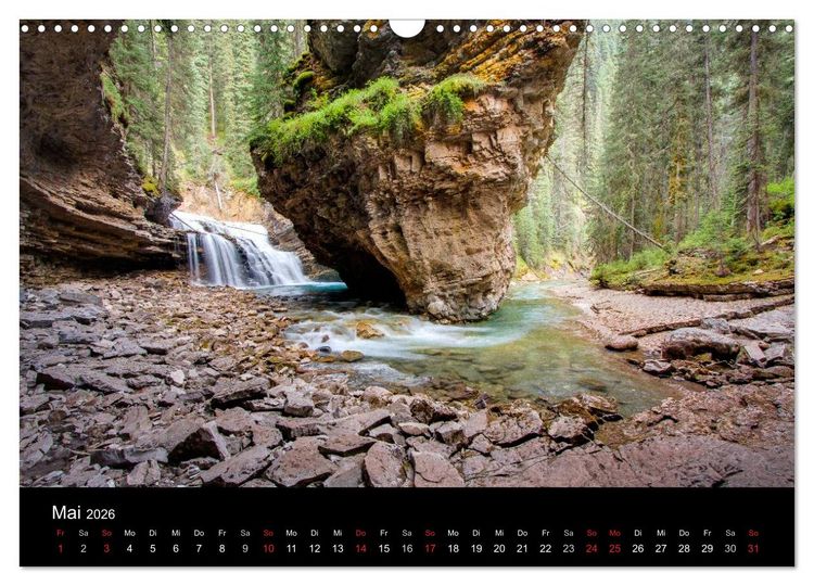 Produktbild: Die Landschaften Nordamerikas (Wandkalender 2026 DIN A3 quer), CALVENDO Monatskalender
