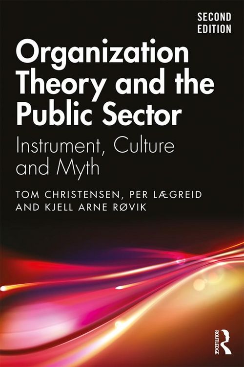 Produktbild: Organization Theory and the Public Sector