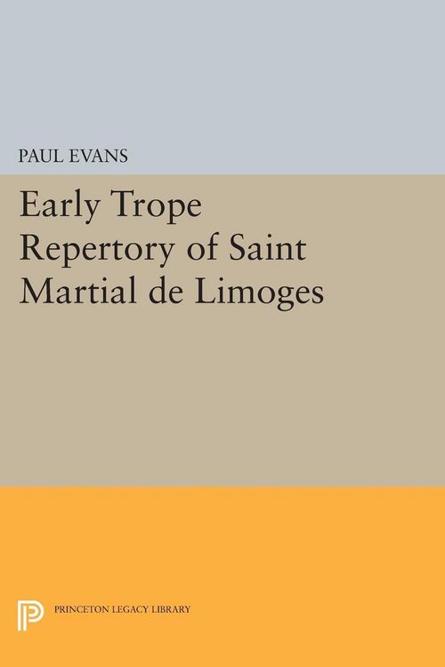 Produktbild: Early Trope Repertory of Saint Martial de Limoges