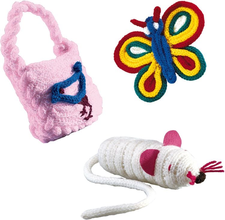 Produktbild: SES CREATIVE STRICKPUPPE MIT WOLLE