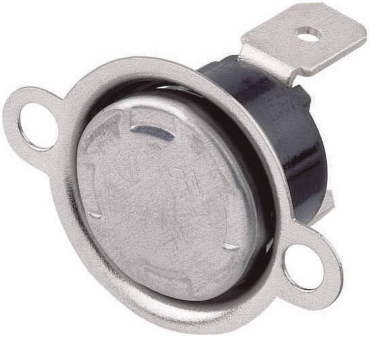 Produktbild: TRU COMPONENTS Bimetallschalter 250 V 10 A &Ouml;ffnungstemperatur (&plusmn; 5&deg;C) 100 &deg;C Schlie&szlig;-Temperatur 75 &deg;C 1 St.