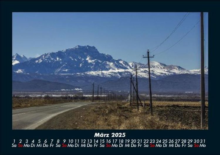 Produktbild: Landschaftskalender 2025 Fotokalender DIN A5