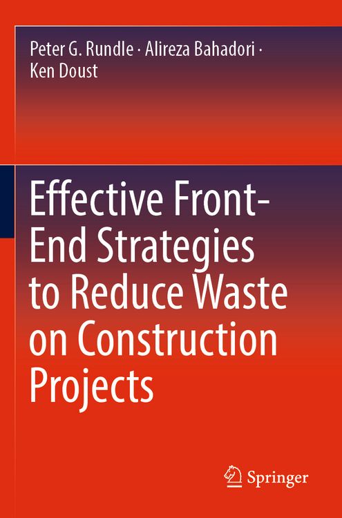 Produktbild: Effective Front-End Strategies to Reduce Waste on Construction Projects