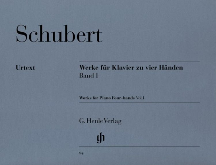 Produktbild: Franz Schubert - Werke f&uuml;r Klavier zu vier H&auml;nden, Band I