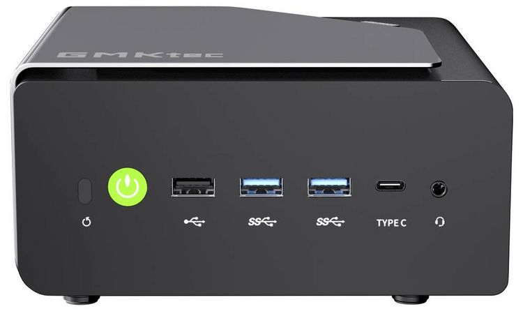 Produktbild: GMKtec Mini PC K12 AMD Ryzen 7 H 255 AMD Ryzen 7 H 255 4.9 GHz 32 GB RAM 512 GB SSD AMD Radeon&trade; 780M Win 11 Pro K12