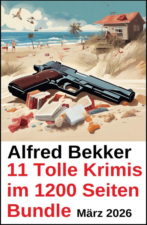 Produktbild: 11 Tolle Krimis im 1200 Seiten Bundle M&auml;rz 2026