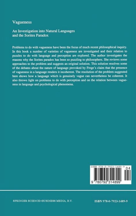 Produktbild: Vagueness