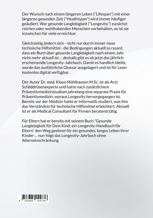 Produktbild: Longevity-Jahrbuch 2026