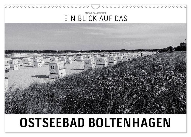 Produktbild: Ein Blick auf das Ostseebad Boltenhagen (Wandkalender 2026 DIN A3 quer), CALVENDO Monatskalender