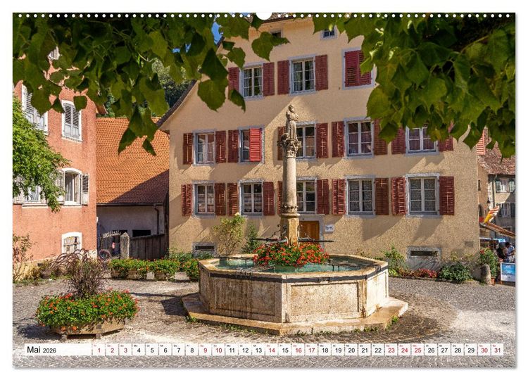 Produktbild: Schweiz - Saint-Ursanne (Wandkalender 2026 DIN A2 quer), CALVENDO Monatskalender