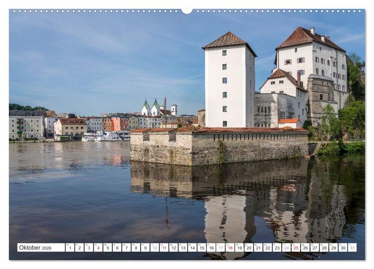 Produktbild: Deutschlands sch&ouml;nste Altst&auml;dte - Bayern (Wandkalender 2026 DIN A2 quer), CALVENDO Monatskalender