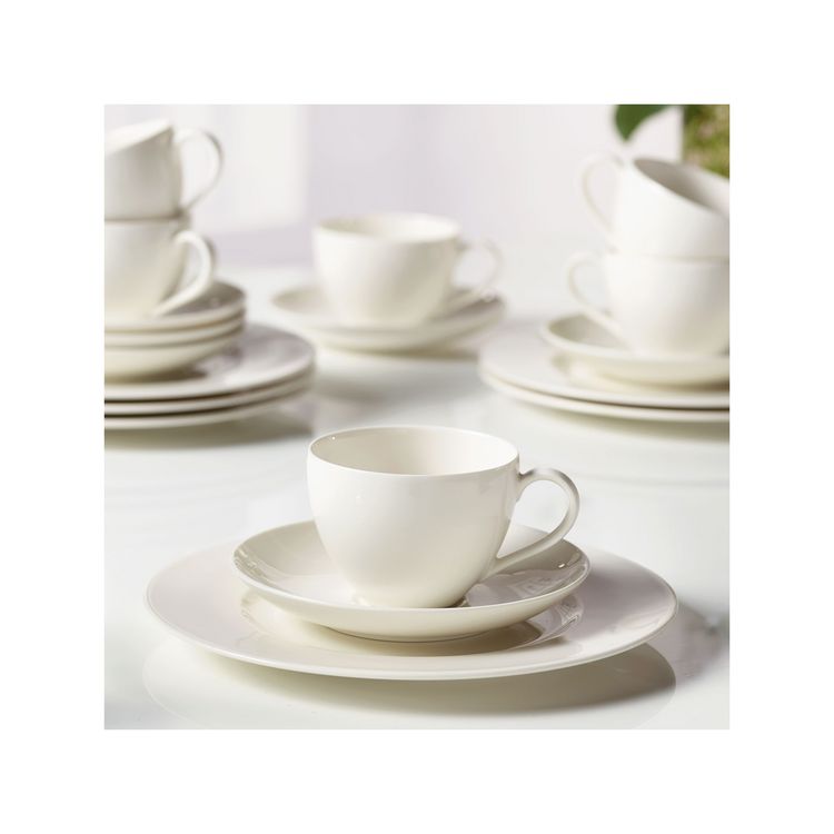 Produktbild: Villeroy & Boch Basic White Kaffee Set 18tlg.