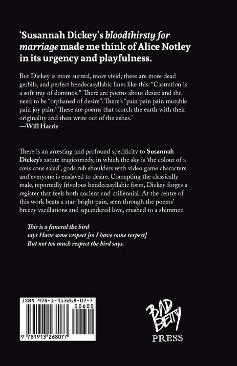 Produktbild: Bloodthirsty for marriage