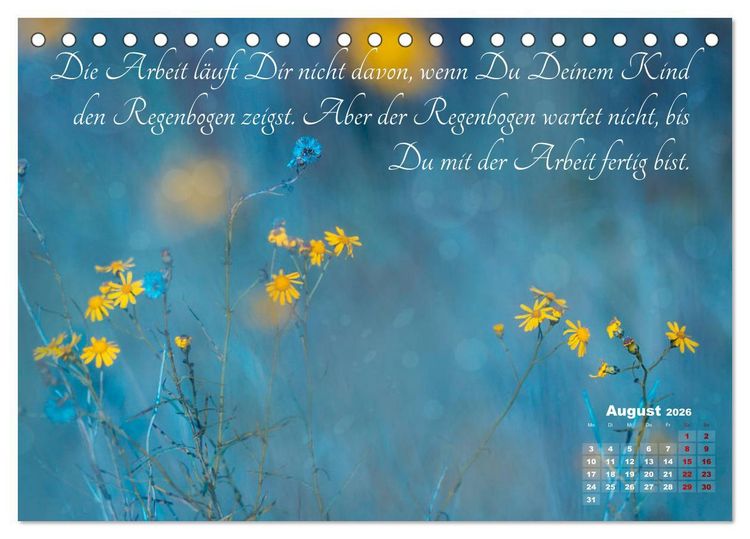 Produktbild: Chinesische Weisheiten (Tischkalender 2026 DIN A5 quer), CALVENDO Monatskalender