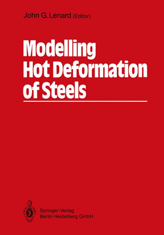 Produktbild: Modelling Hot Deformation of Steels