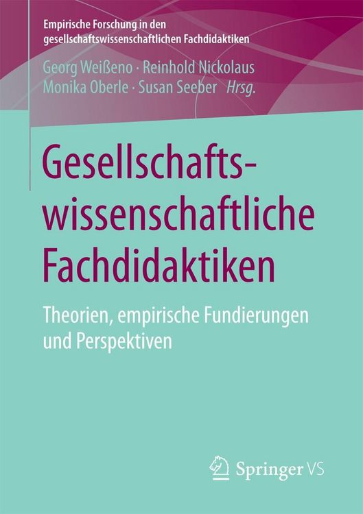 Produktbild: Gesellschaftswissenschaftliche Fachdidaktiken