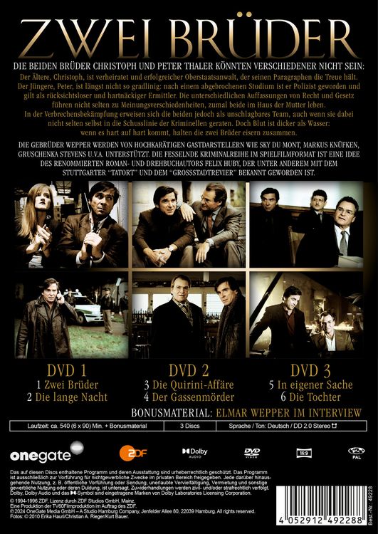 Produktbild: Zwei Br&uuml;der [3 DVDs]