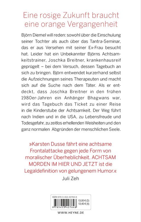 Produktbild: Achtsam morden im Hier und Jetzt