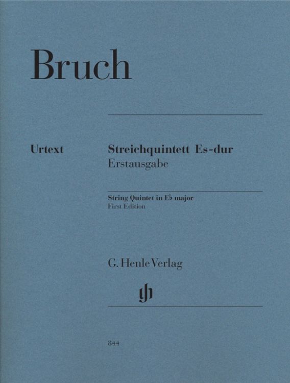 Produktbild: Max Bruch - Streichquintett Es-dur