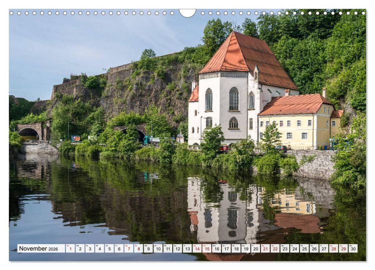 Produktbild: Drei Fl&uuml;sse Stadt Passau (Wandkalender 2026 DIN A3 quer), CALVENDO Monatskalender