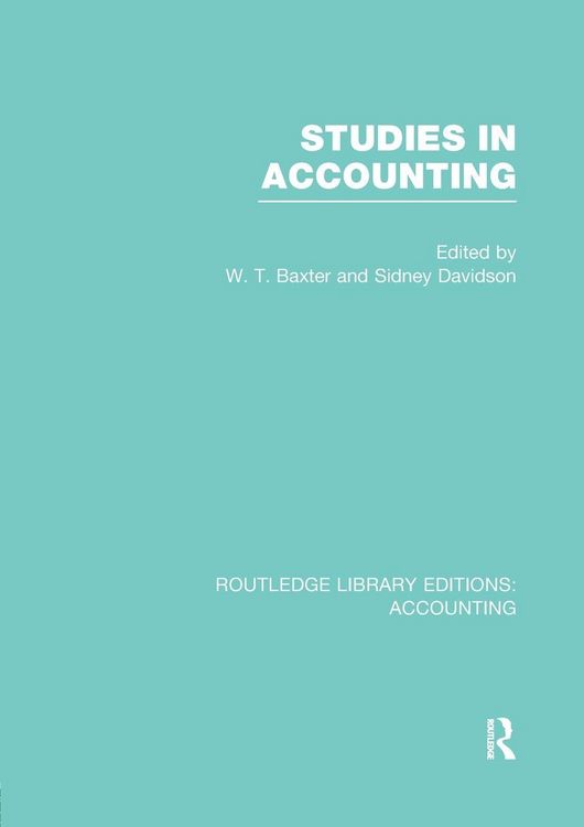 Produktbild: Studies in Accounting