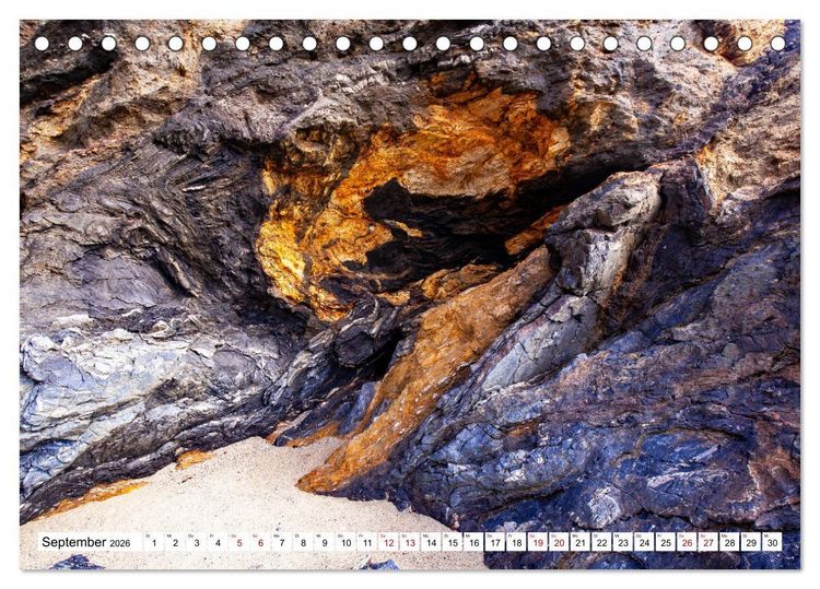Produktbild: Rustikale Felsen (Tischkalender 2026 DIN A5 quer), CALVENDO Monatskalender