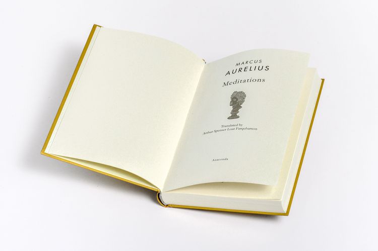 Produktbild: Aurelius - Meditations. A special edition hardcover embossed with silver foil