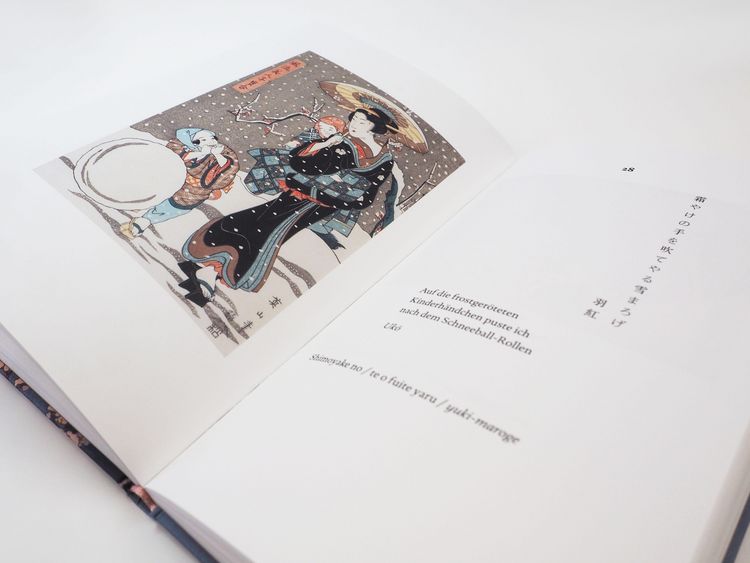Produktbild: Haiku der Jahreszeiten. Japanische Kurzgedichte und Farbholzschnitte